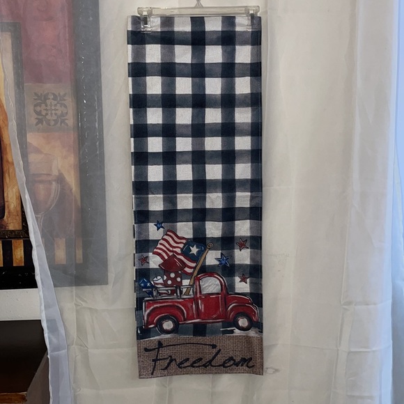 Freedom Home Decorative Linen Table Cloth Runner Table Runner 13 x 72 inch for - Picture 5 of 9